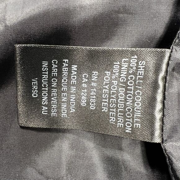 Dark Seas Division Flannel Golf Jacket Mens L Plaid Black Gray Lined Workwear - Picture 10 of 13